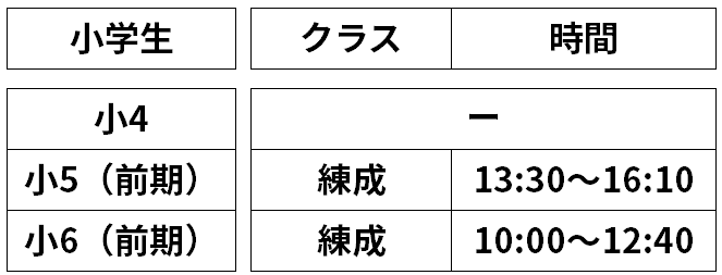 永山中央スクール_小学生