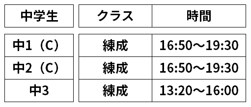 七重浜スクール_中学生