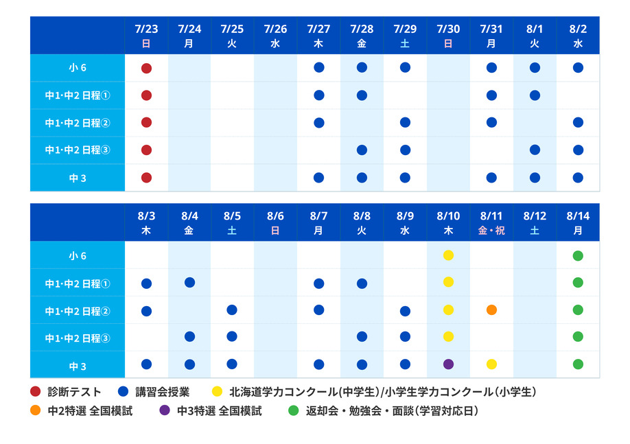 23夏期_集団LP_日程表_室蘭