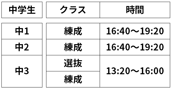 幕別スクール_中学生