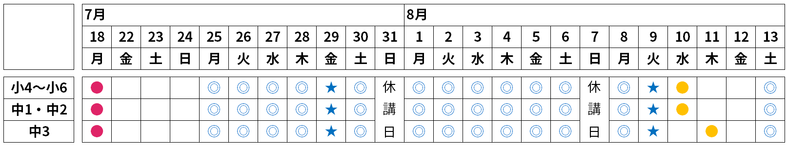 01_練成会PLUS-夏期講習日程 ｜帯広_2