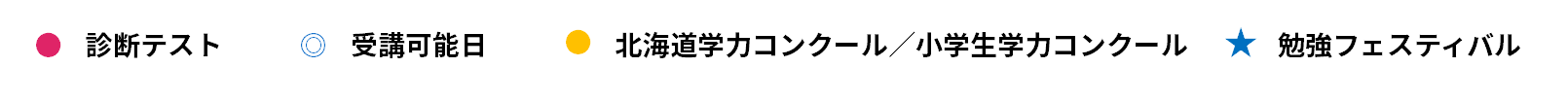 共通｜練成会PLUS-夏期講習日程 色分け