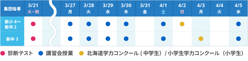 滝川_春期集団日程表